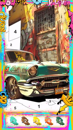 Street Art-Color by number 螢幕截圖 3
