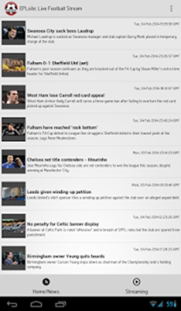 EPLsite: Live Football Stream 螢幕截圖 1