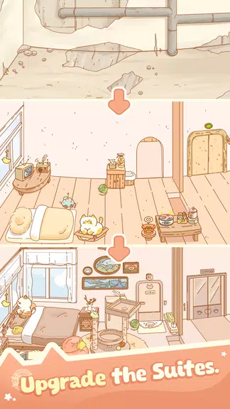 Schermata Idle Cat Hotel - Tycoon Games 2