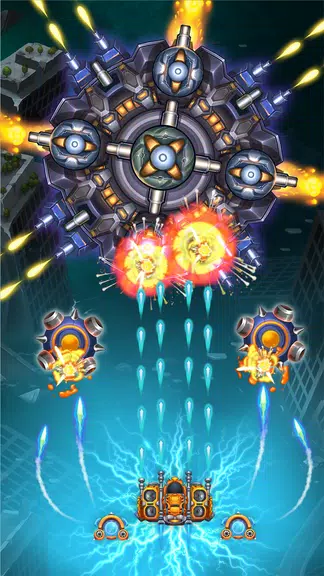 Sky Raptor: 射擊飛機遊戲 螢幕截圖 0