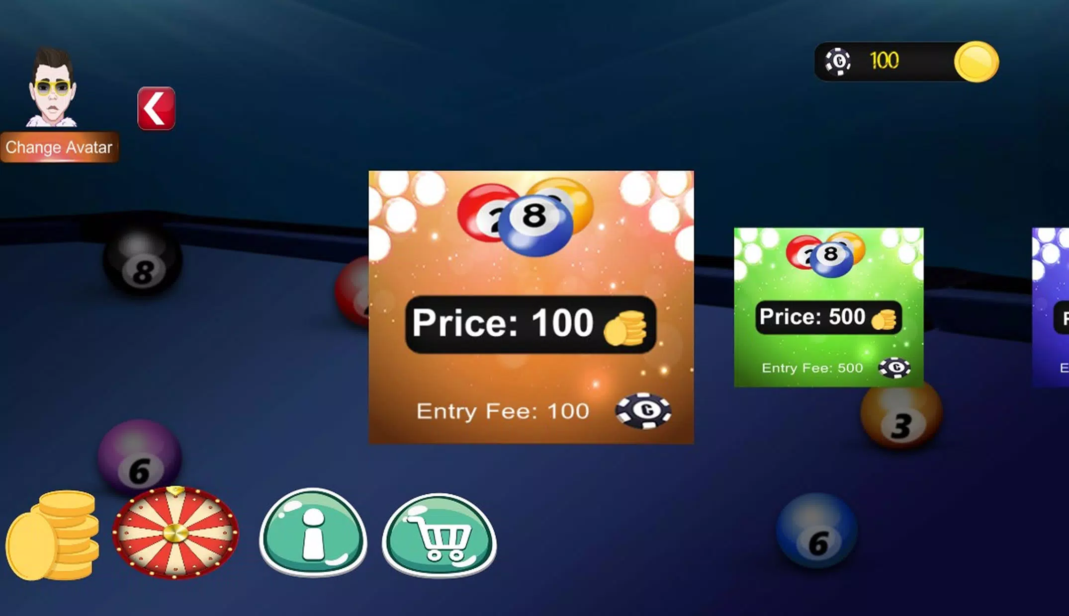 8 Ball Billiard Blast ภาพหน้าจอ 1