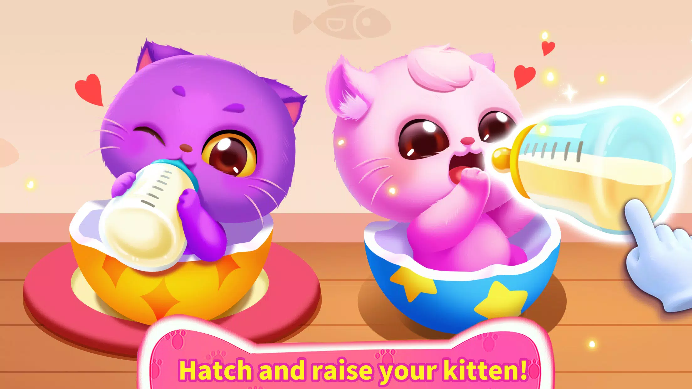 Little Panda's Cat Game ภาพหน้าจอ 1