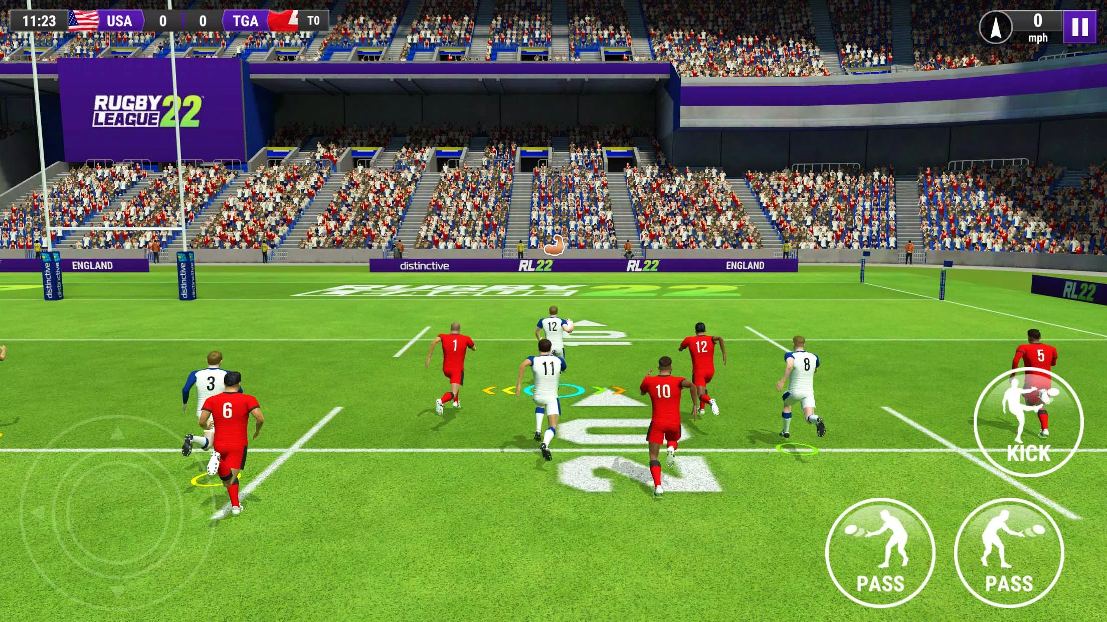 Rugby League 22 스크린샷 0
