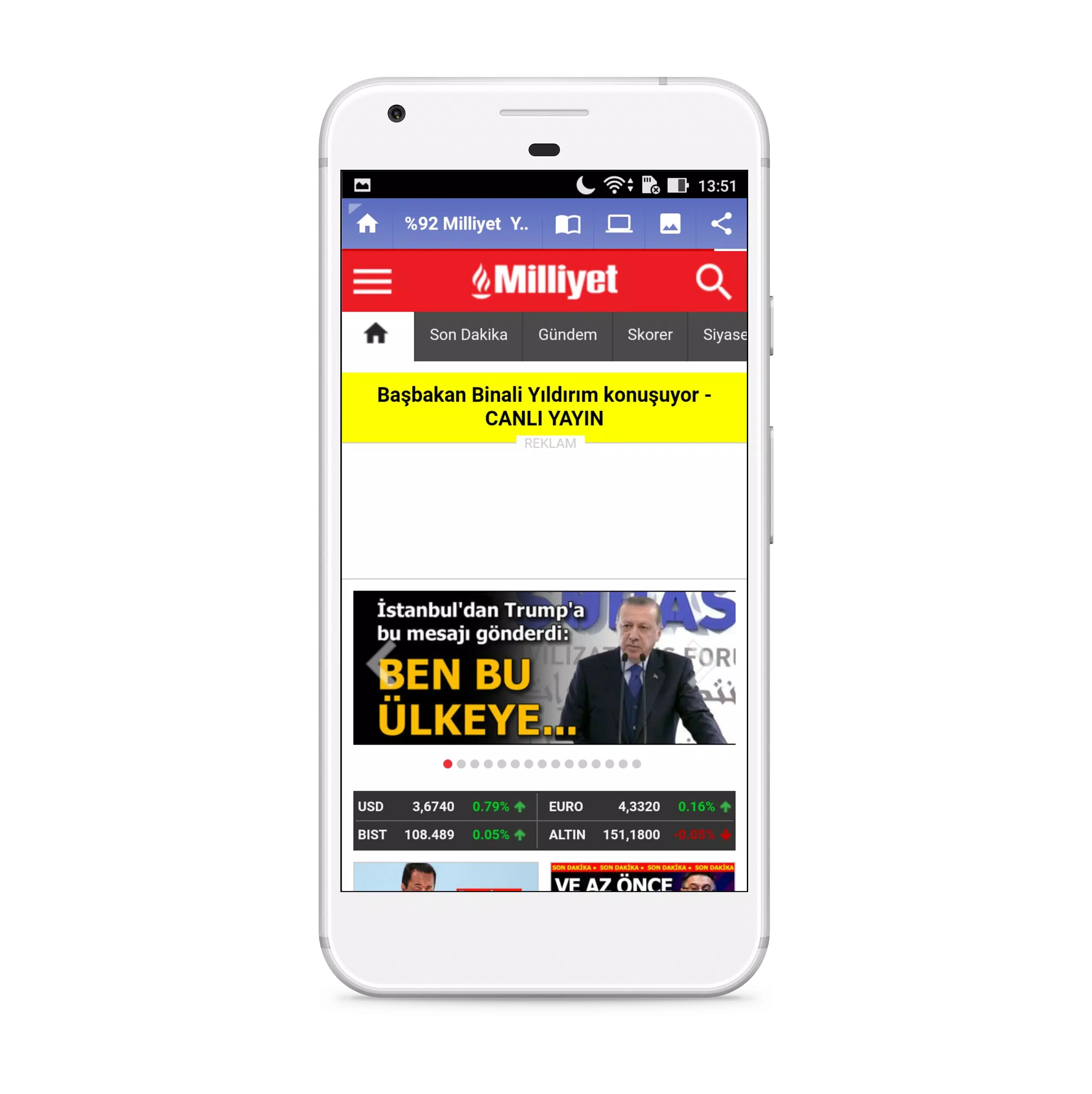 Newspapers Smart Browser Tangkapan skrin 1
