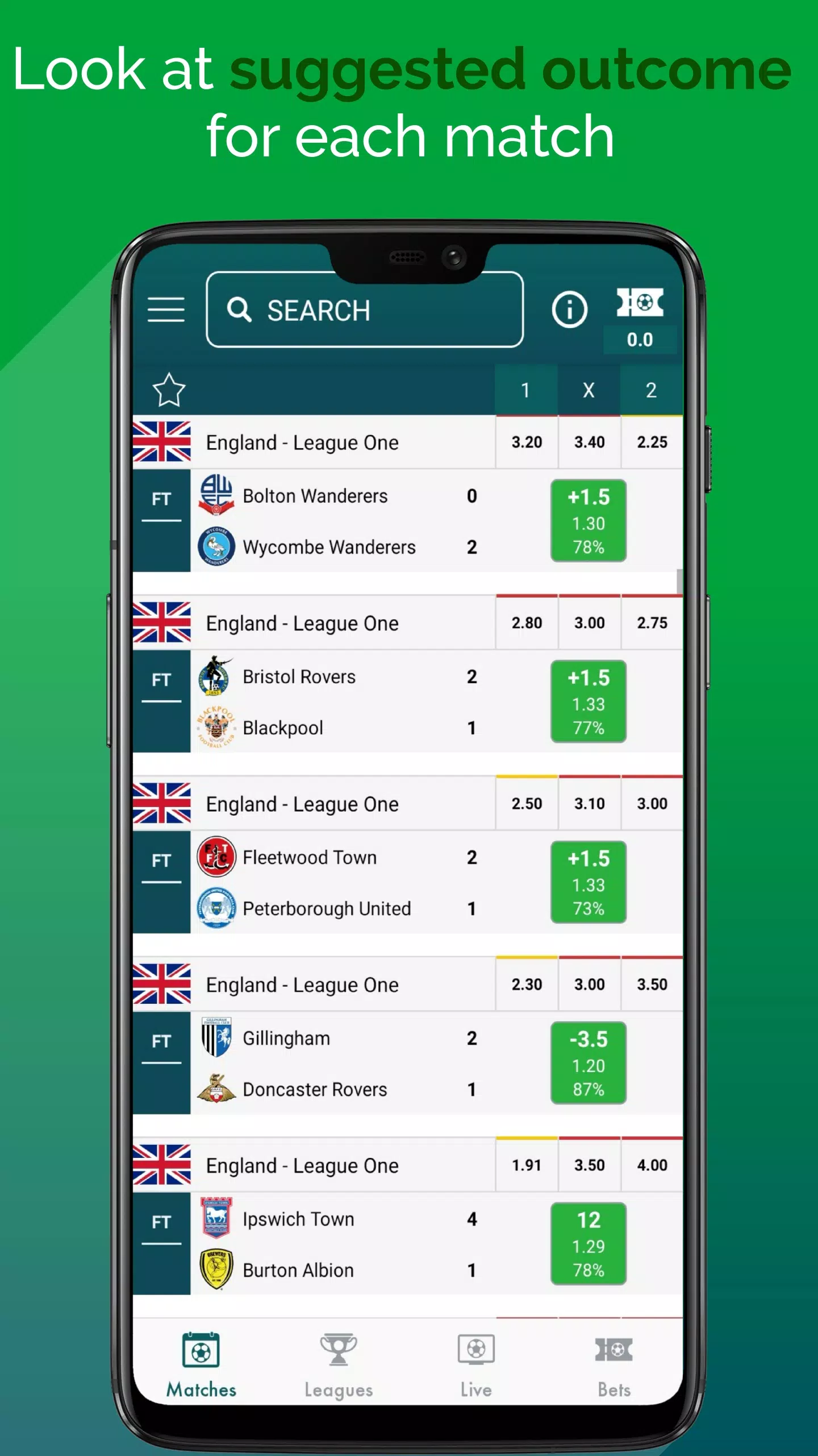 BetMines Betting Predictions 螢幕截圖 0