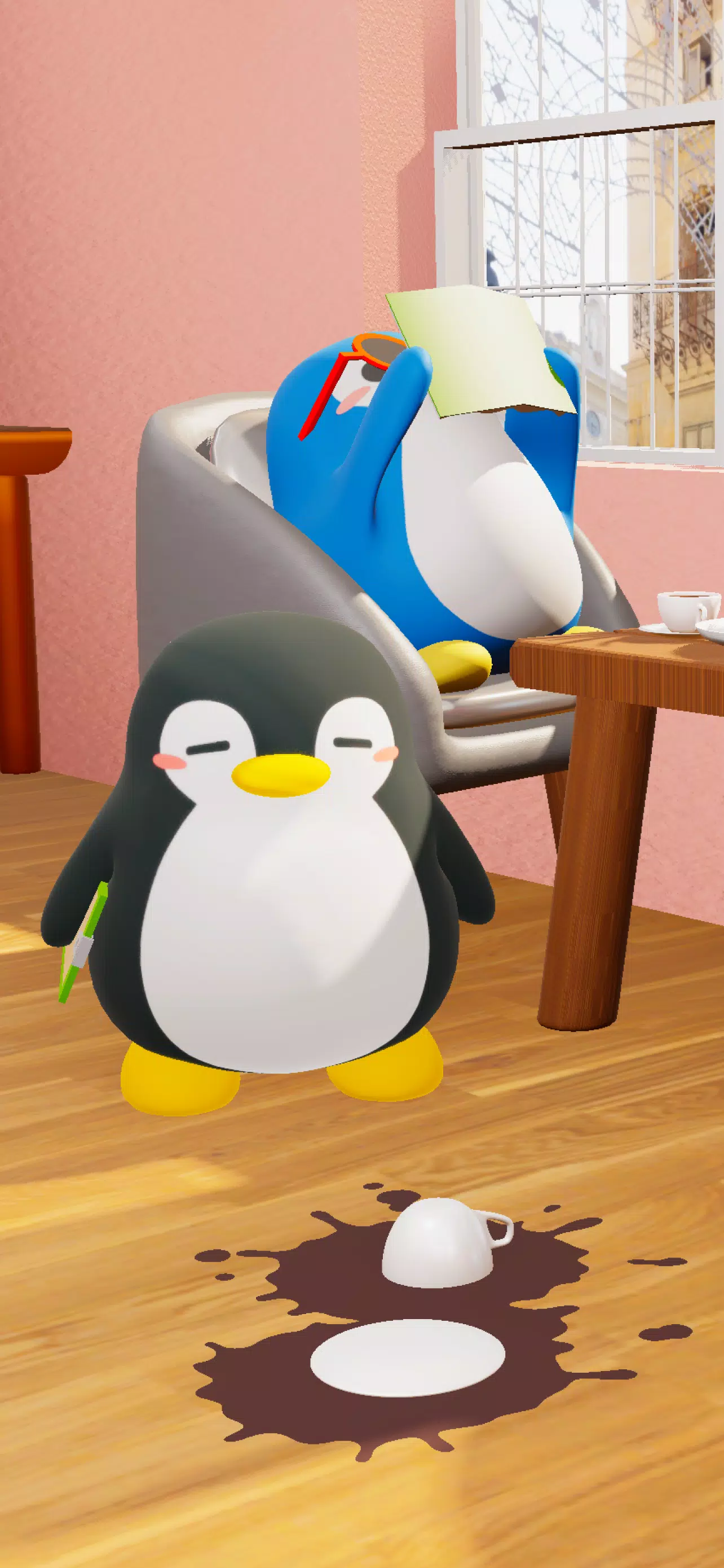 脱出ゲーム　ペンギンくんとシロクマのかわいいケーキ屋さん Ekran Görüntüsü 0