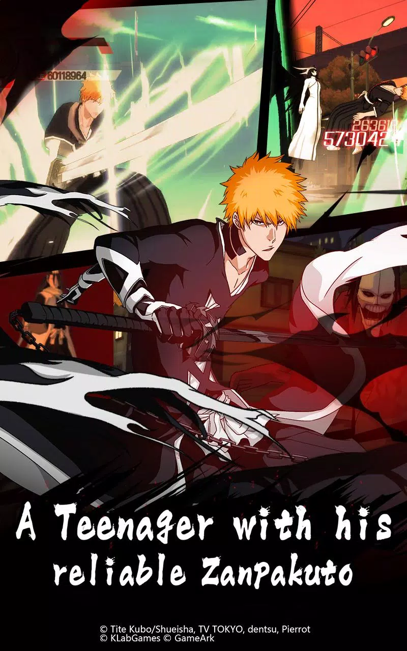 BLEACH Mobile 3D Tangkapan skrin 1