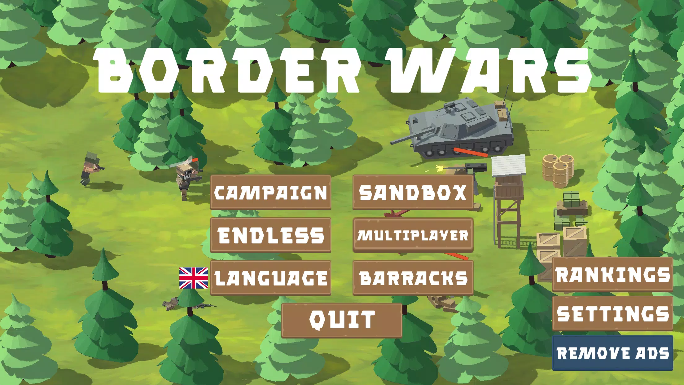 Border Wars Tangkapan skrin 0