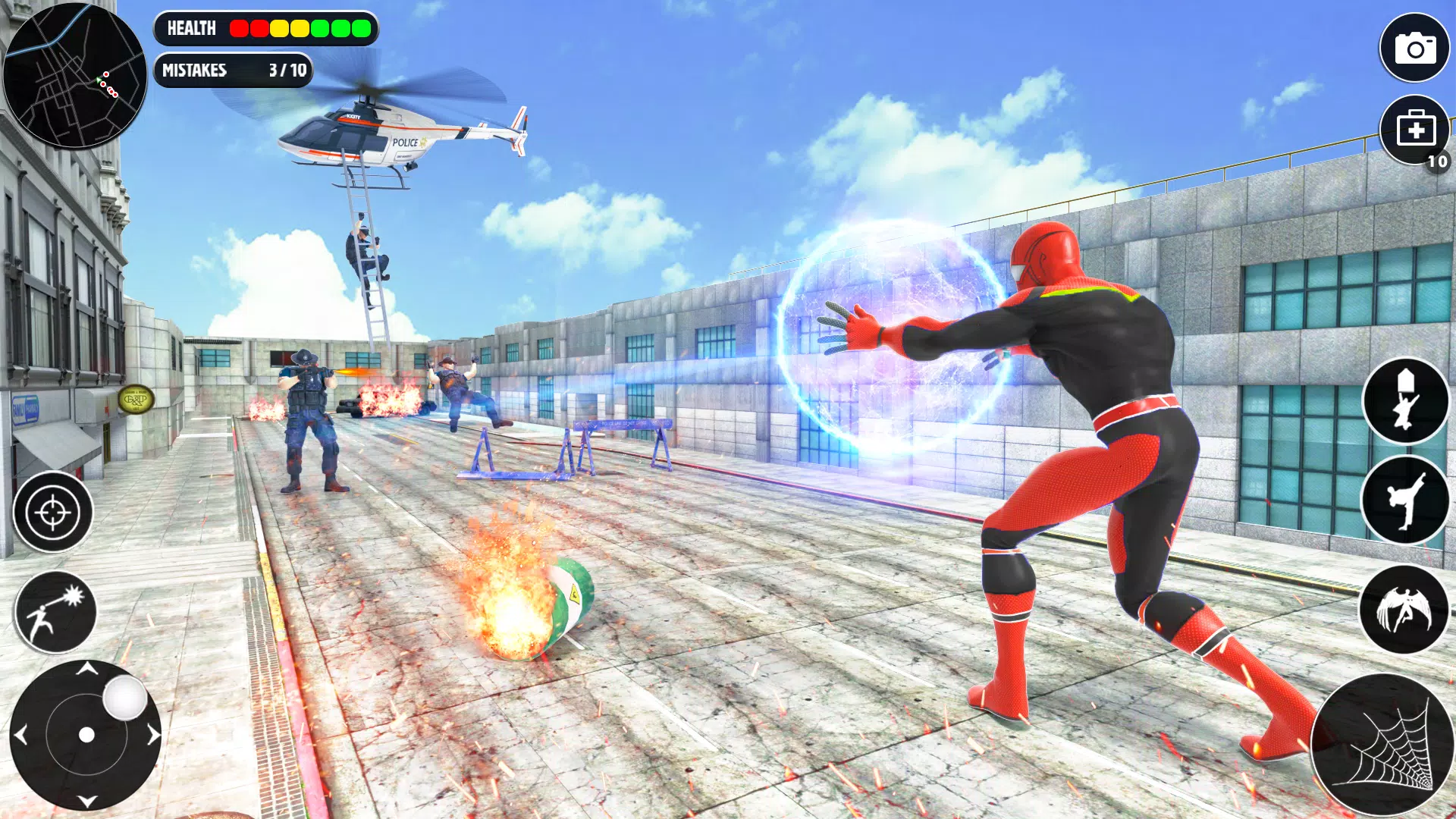 Schermata Spider Fighting Man Hero Games 1