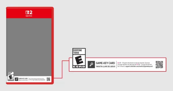 Nintendo Switch 2 Game-Key Cards