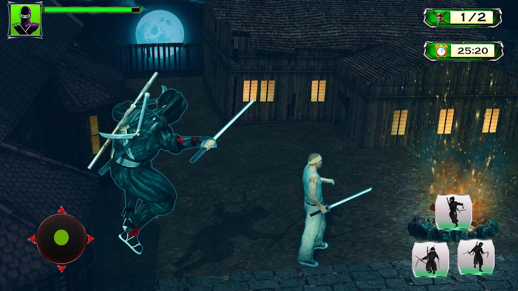 Ninja Hero Assassin Samurai Pirate Fight Shadow应用截图第0张