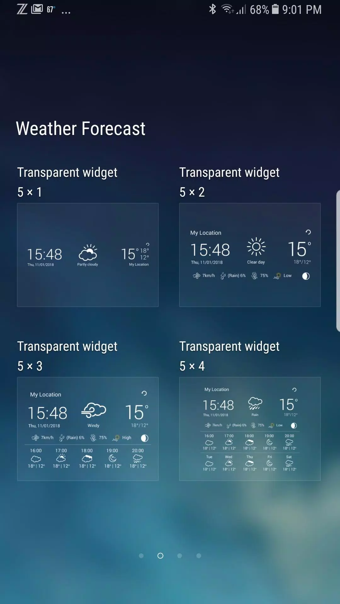 Weather Forecast应用截图第2张