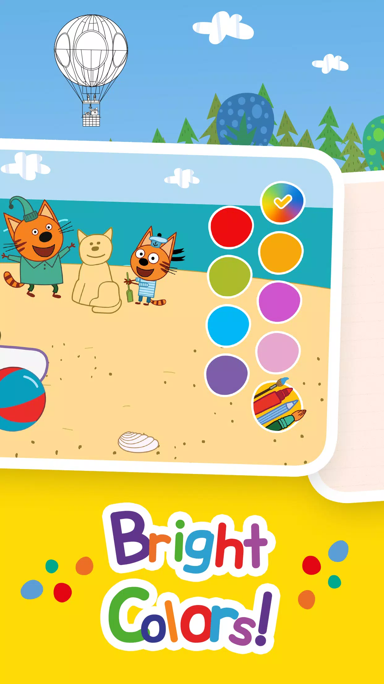 Kid-E-Cats: Draw & Color Games ภาพหน้าจอ 2