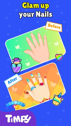 Nail Salon Games Acrylic Nails Capture d'écran 3