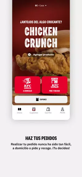 KFC APP - Ec, Co, Cl, Ar y Ve Capture d'écran 1