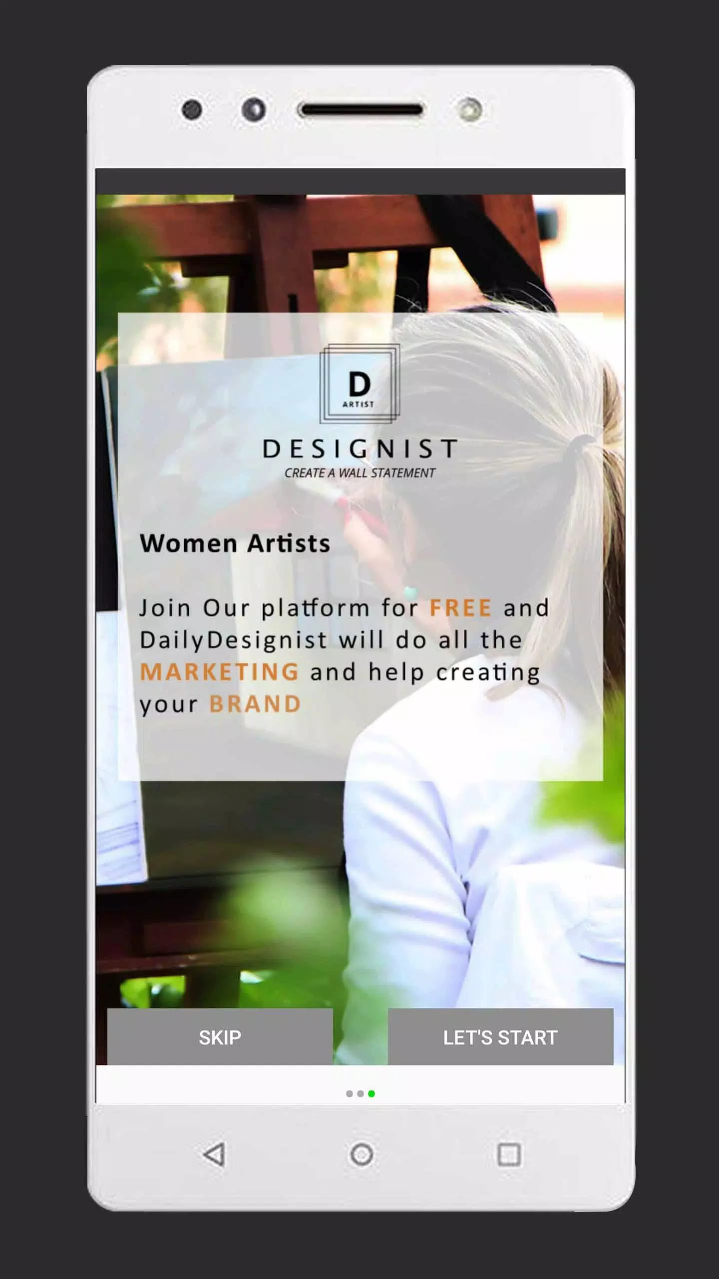DailyDesignist Artists 螢幕截圖 2