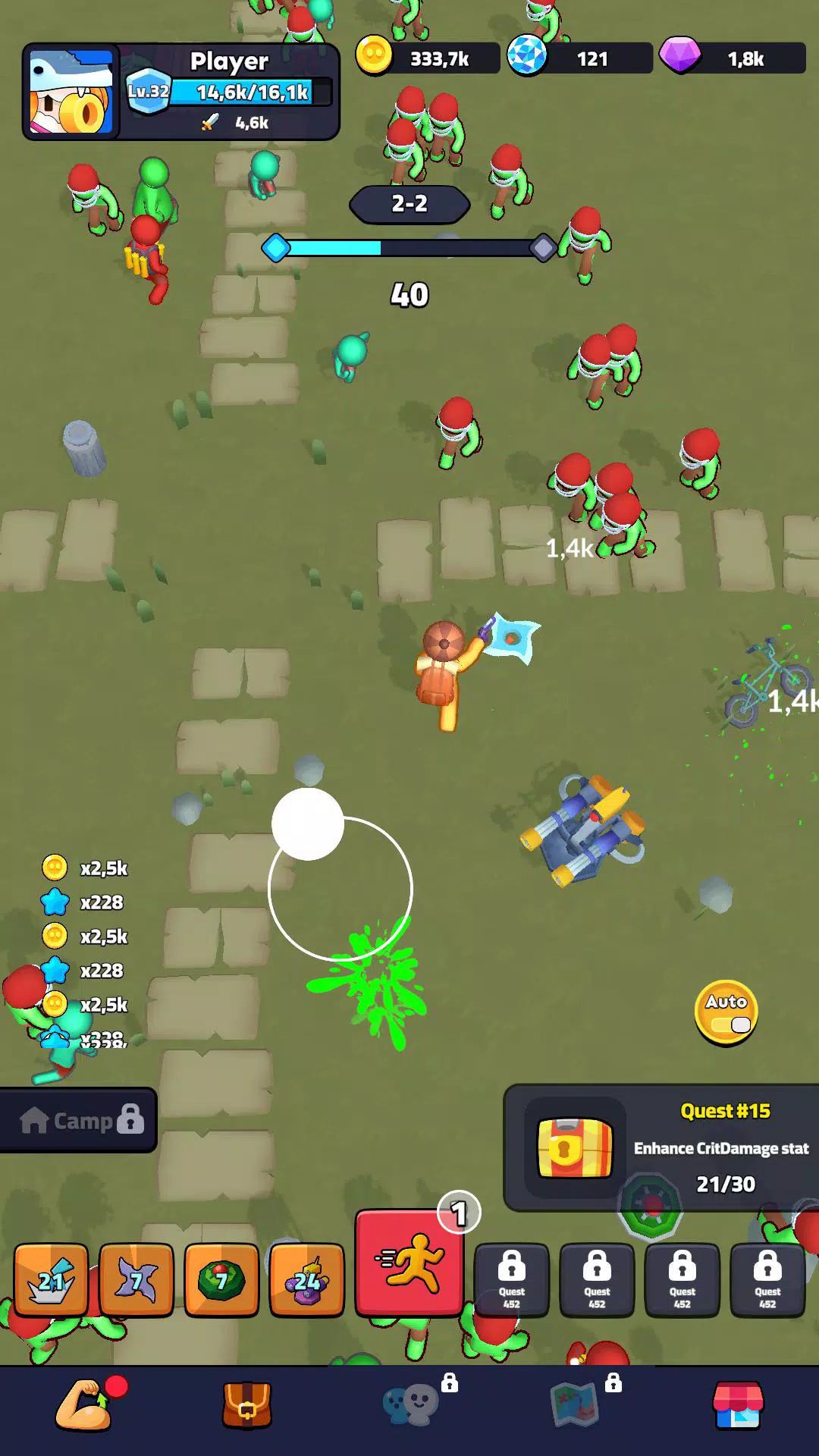 Idle Shooter: Survival 螢幕截圖 0