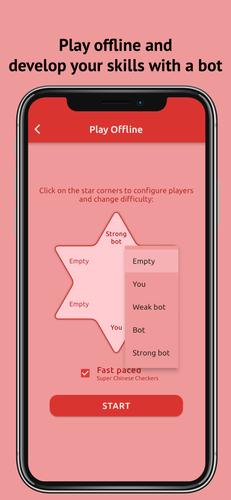 Chinese Checkers Online Ảnh chụp màn hình 2