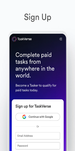Schermata TaskVerse 2