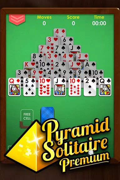 Pyramid Solitaire Premium Card 螢幕截圖 0