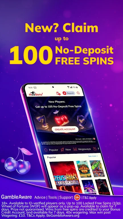 MadSlots Online Casino & Slots Capture d'écran 0