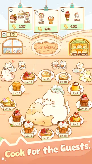 Schermata Idle Cat Hotel - Tycoon Games 3
