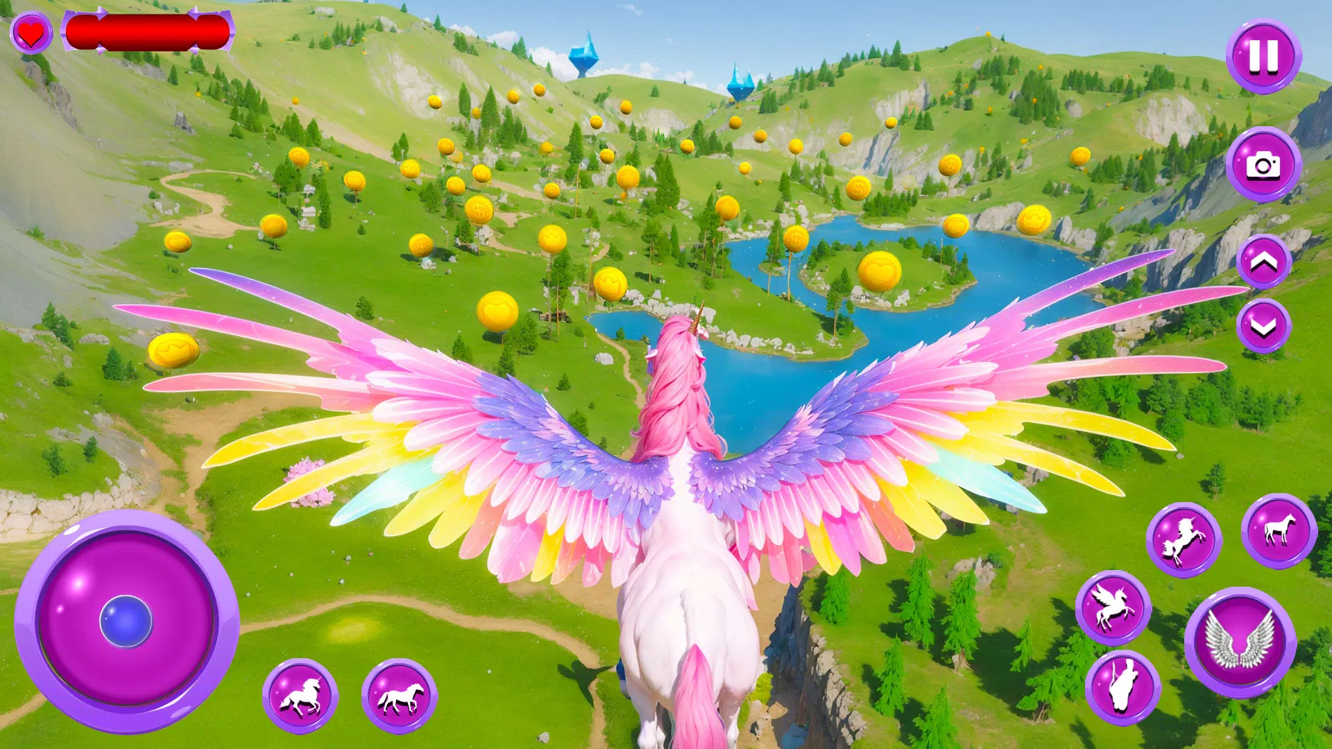My Unicorn Flying Horse Care 스크린샷 3