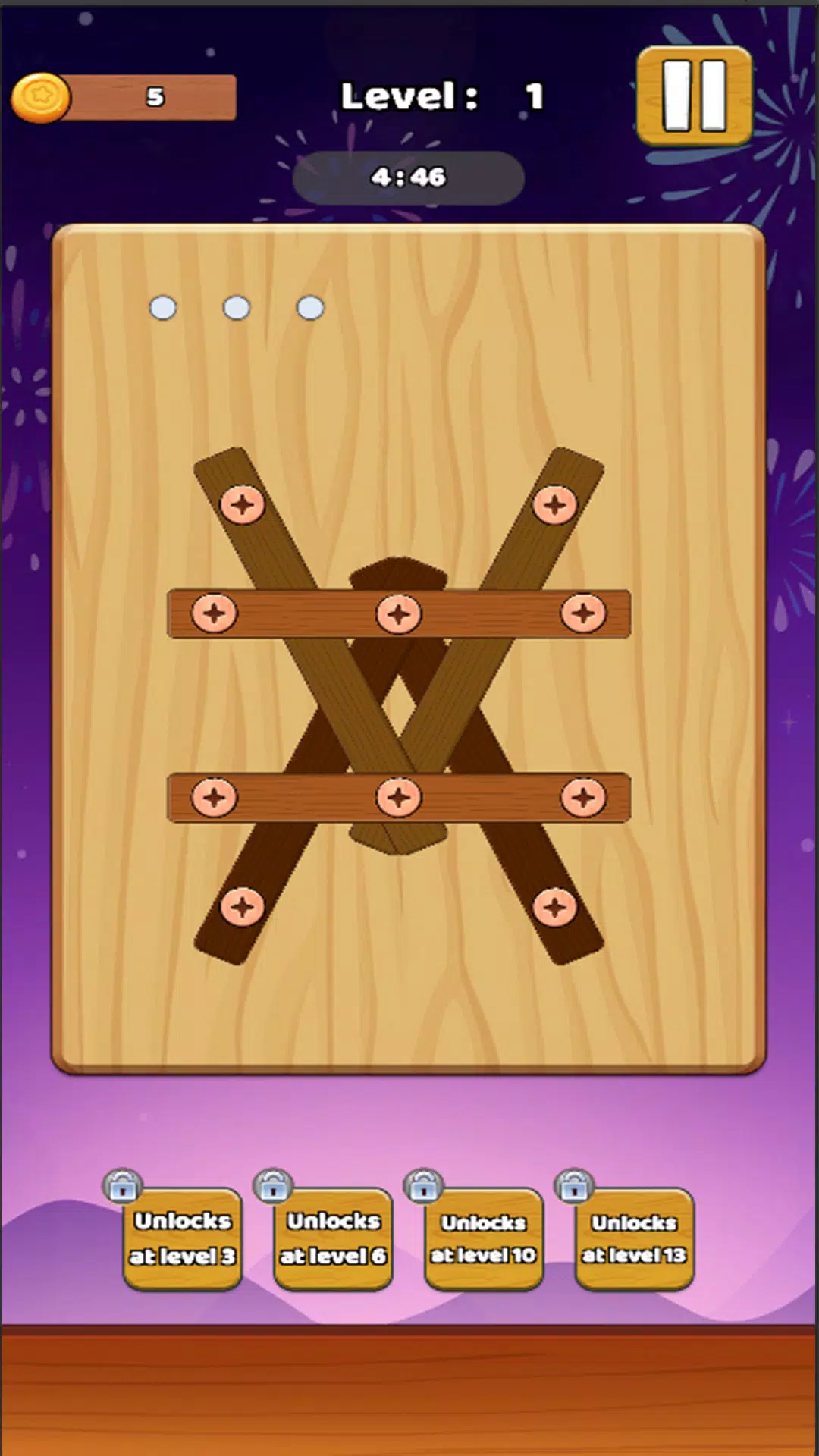 Nut & Bolt: Logic Puzzle Fun应用截图第1张