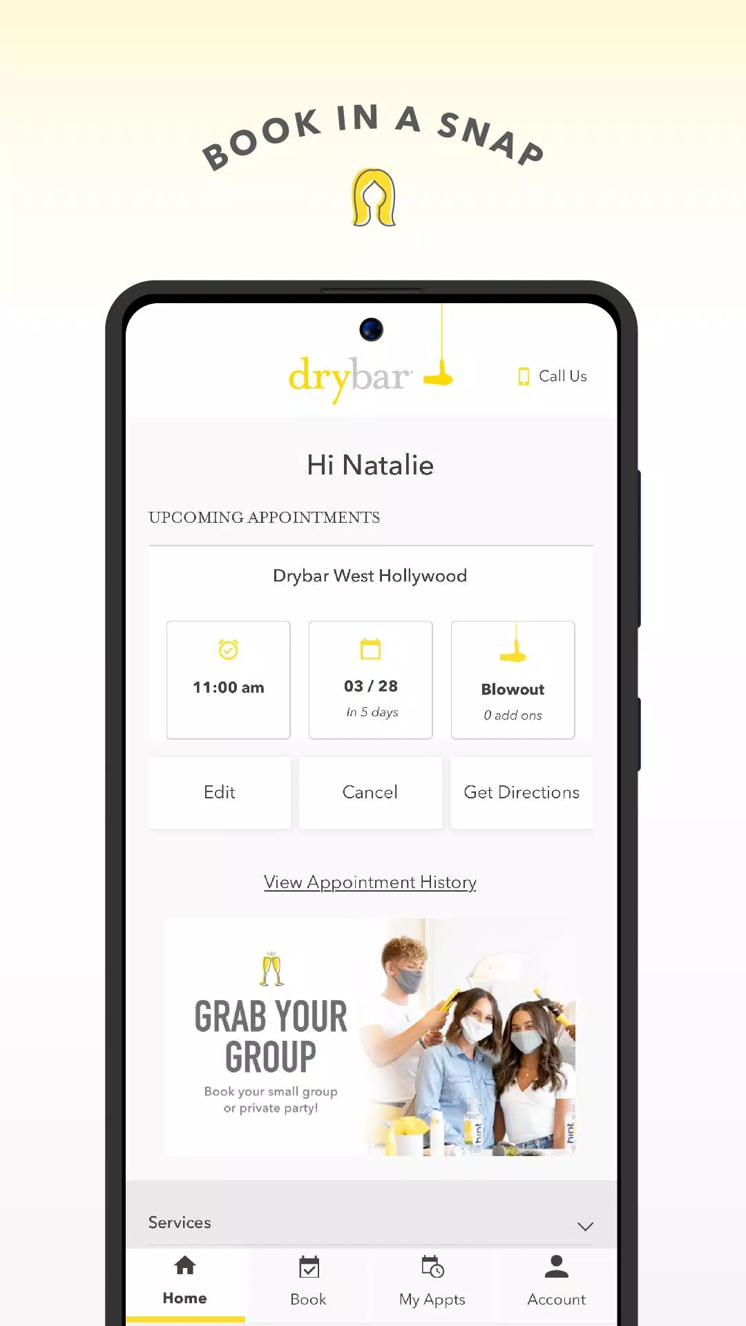 Drybar Zrzut ekranu 0