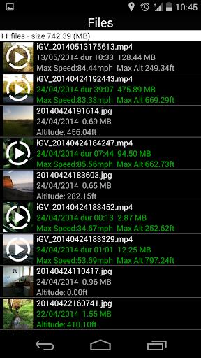 RouteShoot video and GPS app Screenshot 3