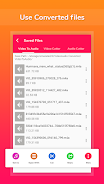 Schermata Video to mp3, Cutter, Merge 0