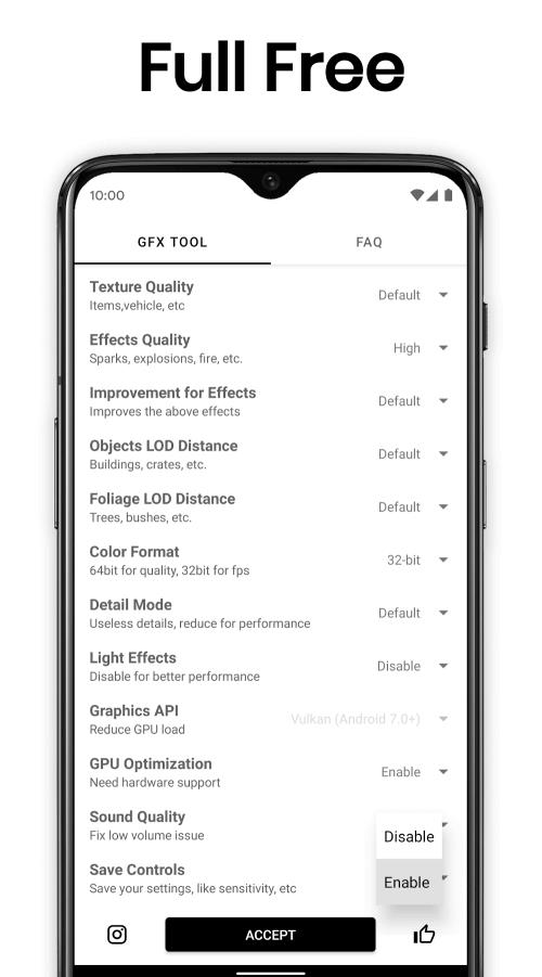 GFX Tool: Launcher & Optimizer スクリーンショット 3