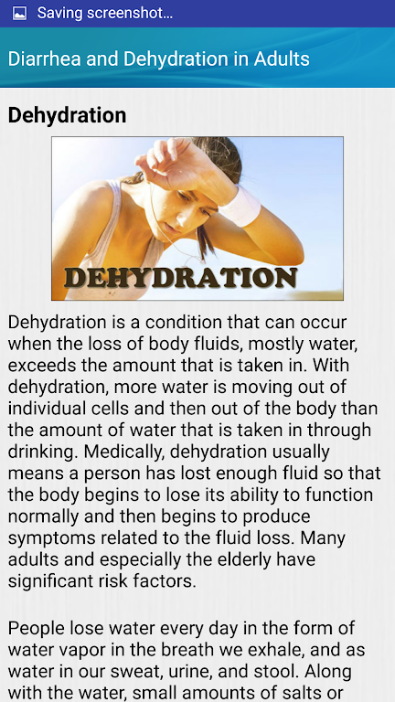Diarrhea and Dehydration Help স্ক্রিনশট 1