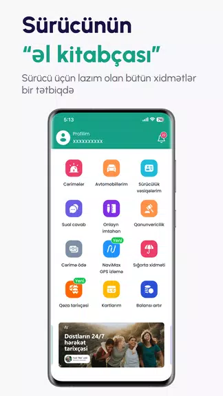 SMSRadar.az DYP AYNA cərimələr スクリーンショット 0