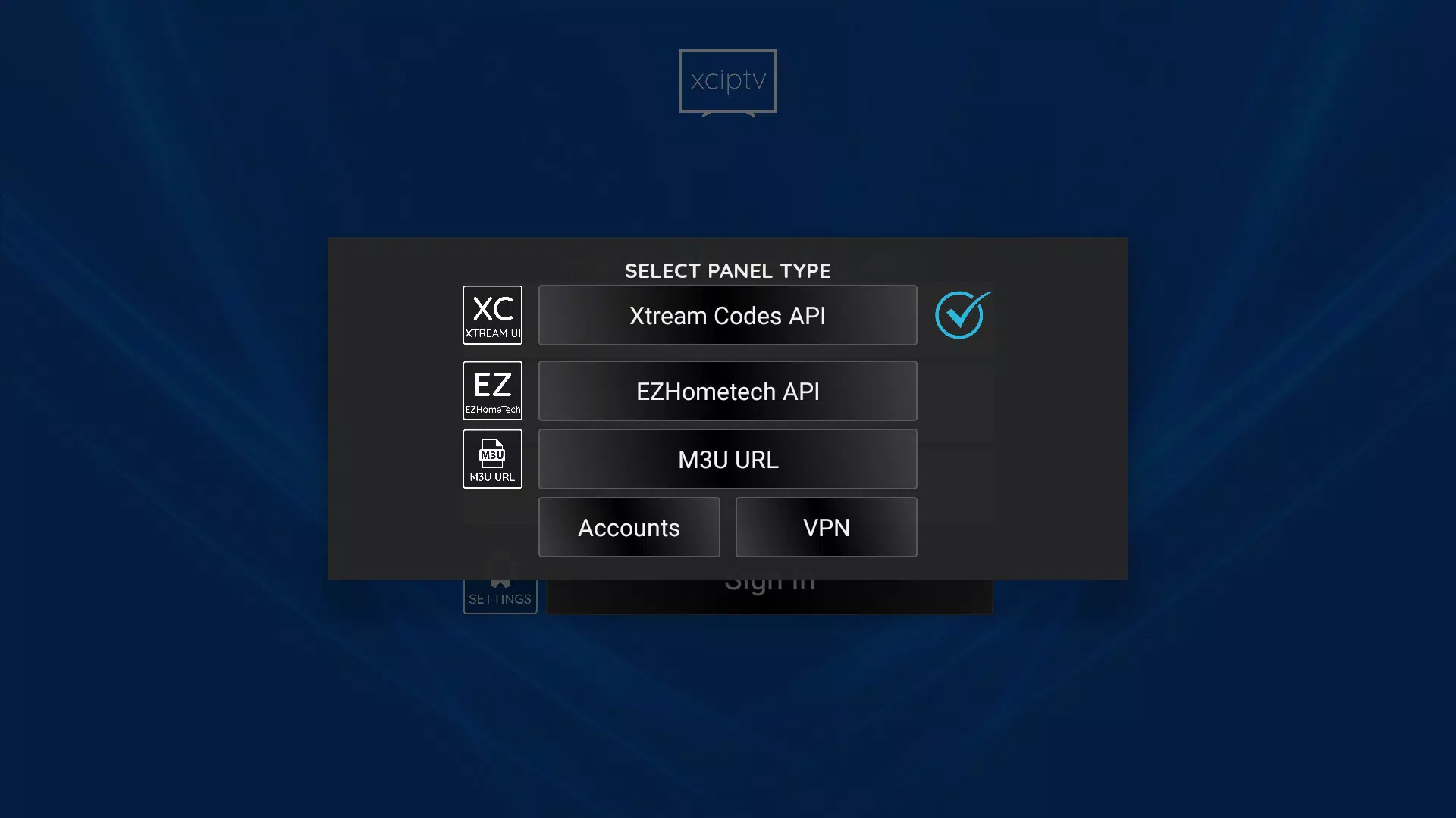 XCIPTV PLAYER স্ক্রিনশট 3