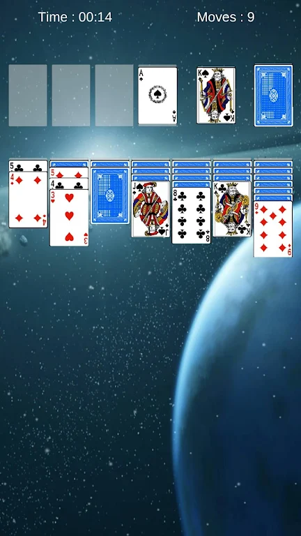 Solitaire Space ภาพหน้าจอ 1