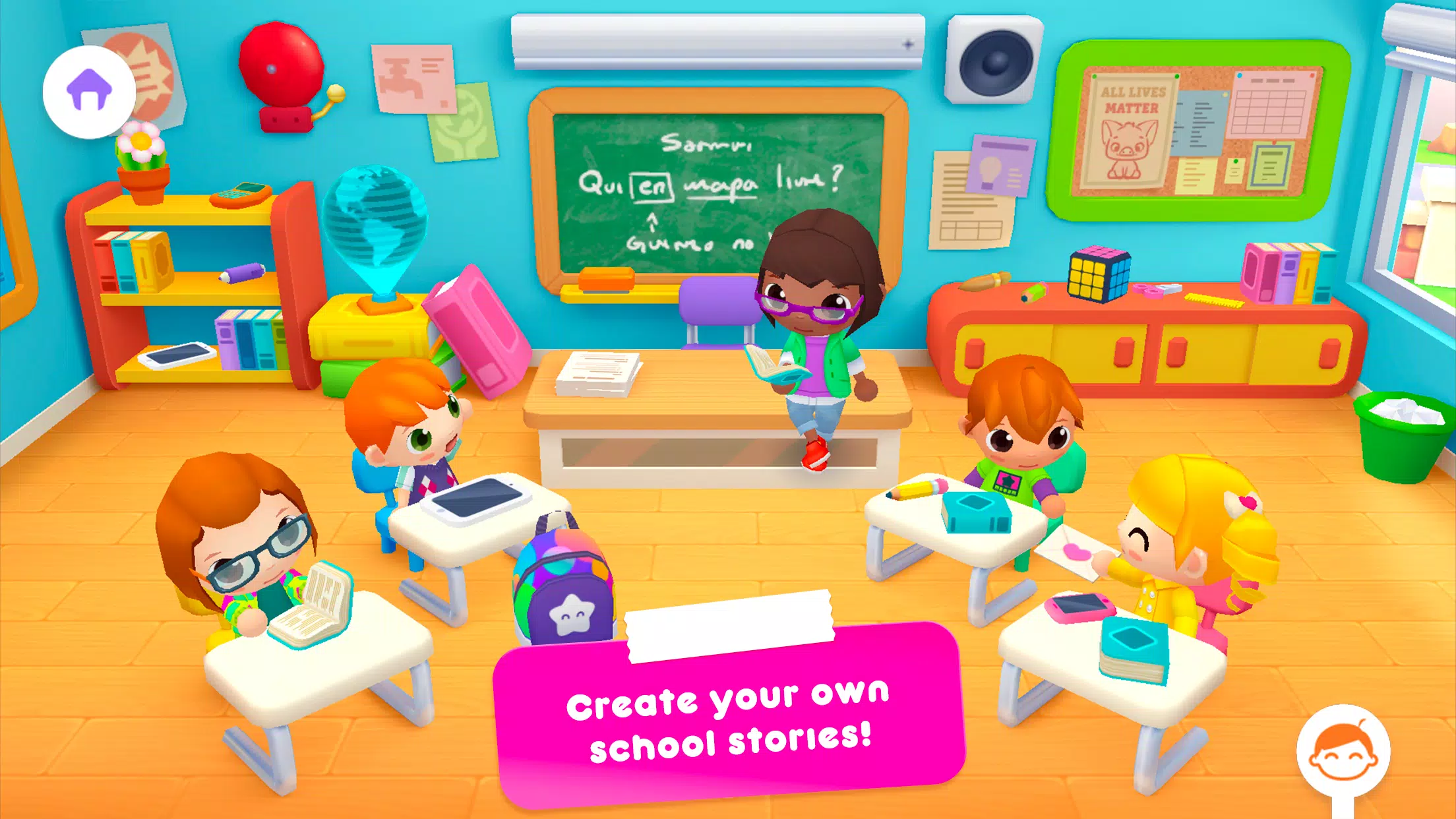 Sunny School Stories 螢幕截圖 0
