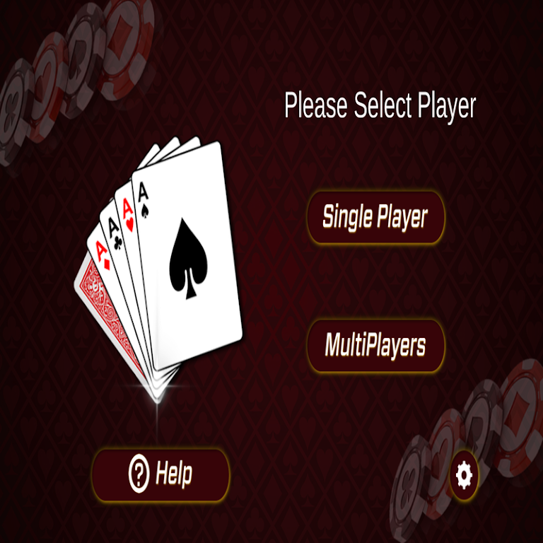 Blackjack War 螢幕截圖 1