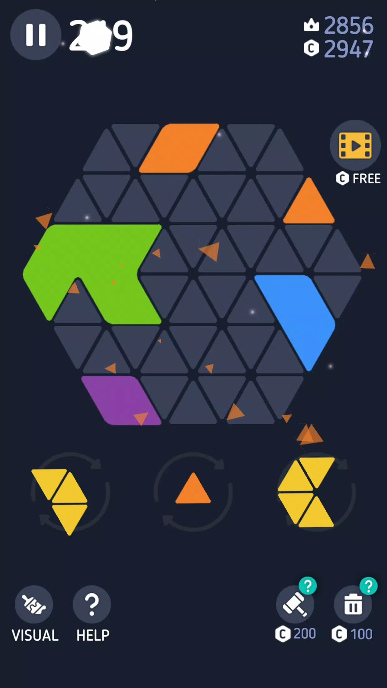 Make Hexa Puzzle 螢幕截圖 3