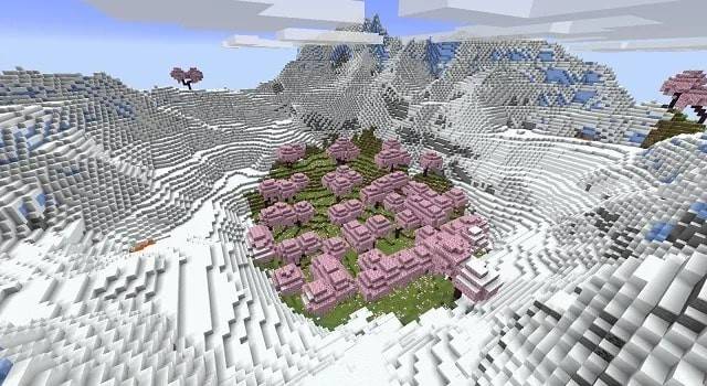 Bild: Beebom.com minecraft snow biome seed