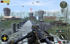 World War 2 Gun Shooting Games 螢幕截圖 2