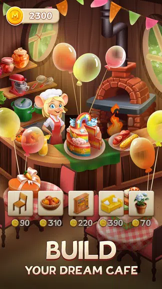 Merge Inn - Cafe Merge Game স্ক্রিনশট 0