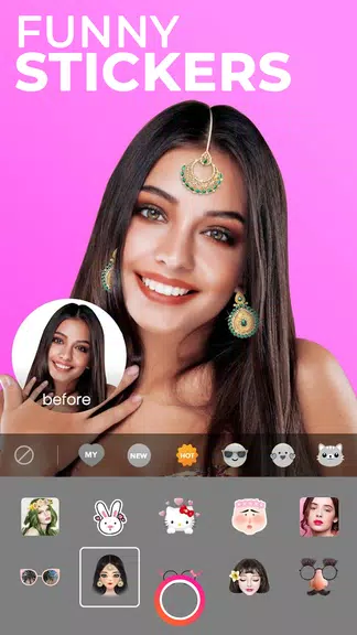 Beauty Camera Plus Selfie Edit Ảnh chụp màn hình 1