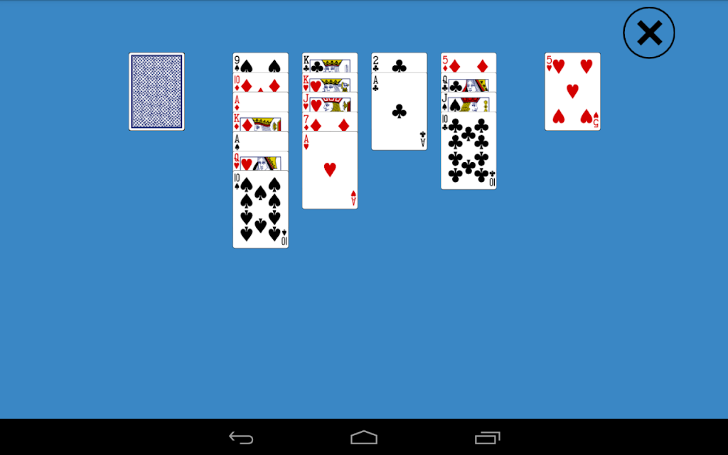 Schermata Classic Aces Up Solitaire 1