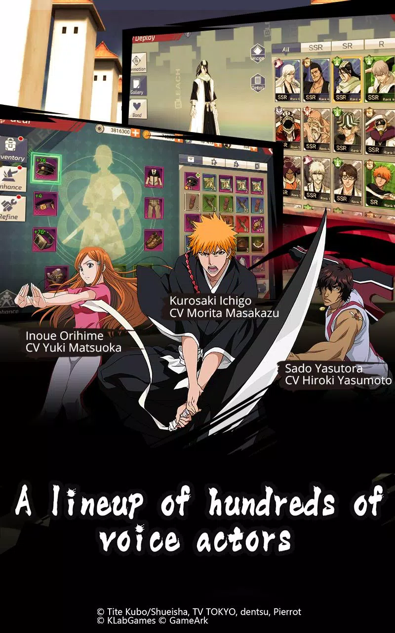 BLEACH Mobile 3D Tangkapan skrin 2