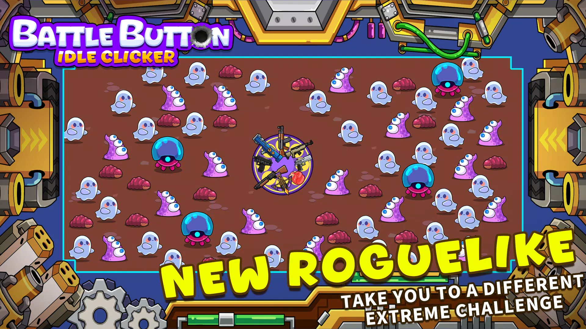 Battle Button - idle clicker スクリーンショット 0