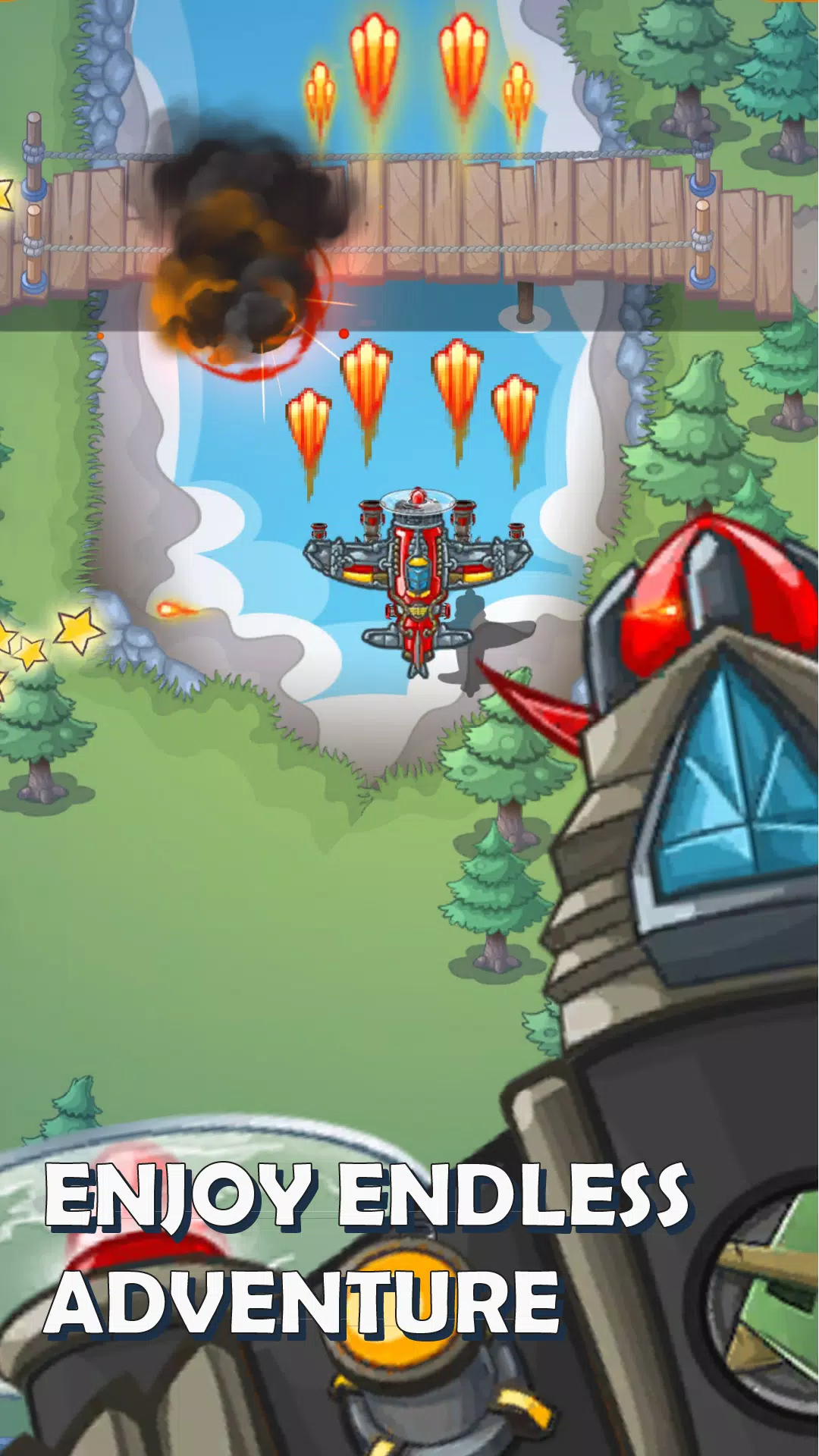 Airplane Strike Fighter Force 螢幕截圖 0