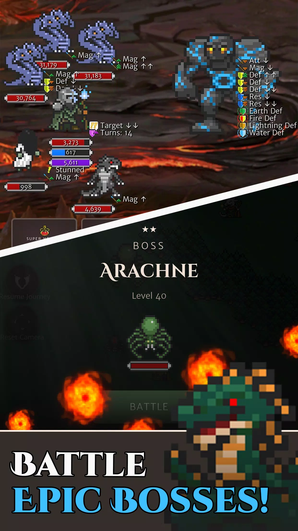 Hero of Aethric | Classic RPG 螢幕截圖 1