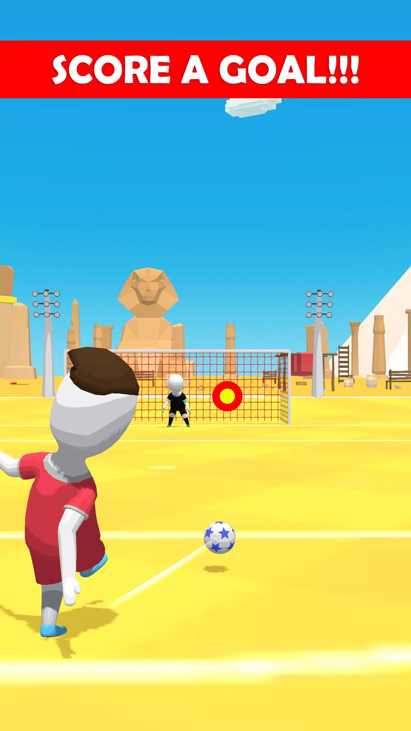Stickman Freekick 螢幕截圖 1