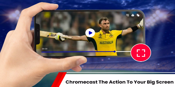Live Cricket TV HD: Streaming スクリーンショット 0